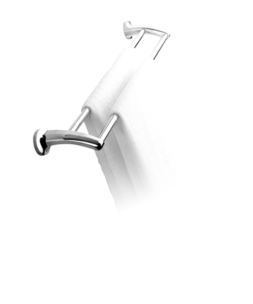 KOHLER ราวแขวนผ้าคู่ 24 อีโอเลีย สีทอง