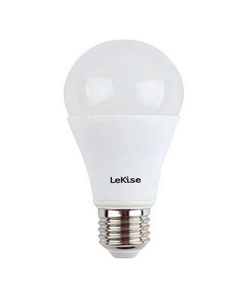 LEKISE หลอดไฟ แอลอีดี A60 9 วัตต์ วอร์มไวท์ Bright สีเหลือง