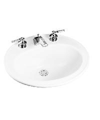 KOHLER อ่างล้างหน้าแบบฝังบนเคาน์เตอร์ รุ่น เพนนิงตั้น เจาะรูเดี่ยวป K-2196X-1 **ไม่รวมก๊อก**