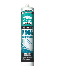Sista ซิสต้า เอฟ 106 ซิลิโคนยาแนวกระจก สีใส ซิสต้า เอฟ 106 ซิลิโคนยาแนวกระจก สีใส ใส